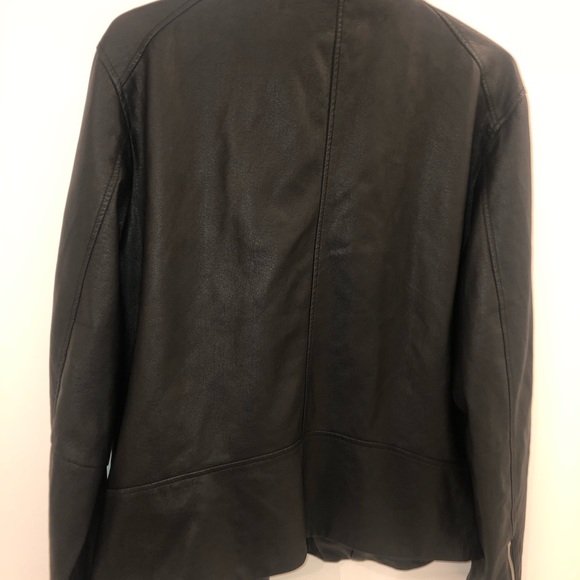 NWT faux Leather Jacket - Picture 3 of 7